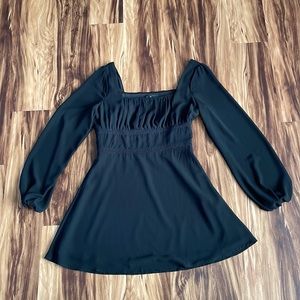 Lulu's Black Mini Dress